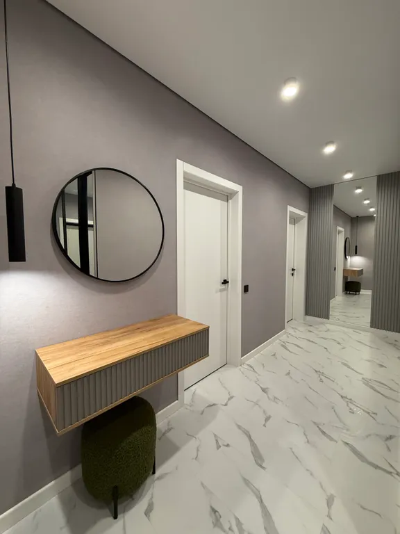 Апартамент с дизайнерским ремонтом