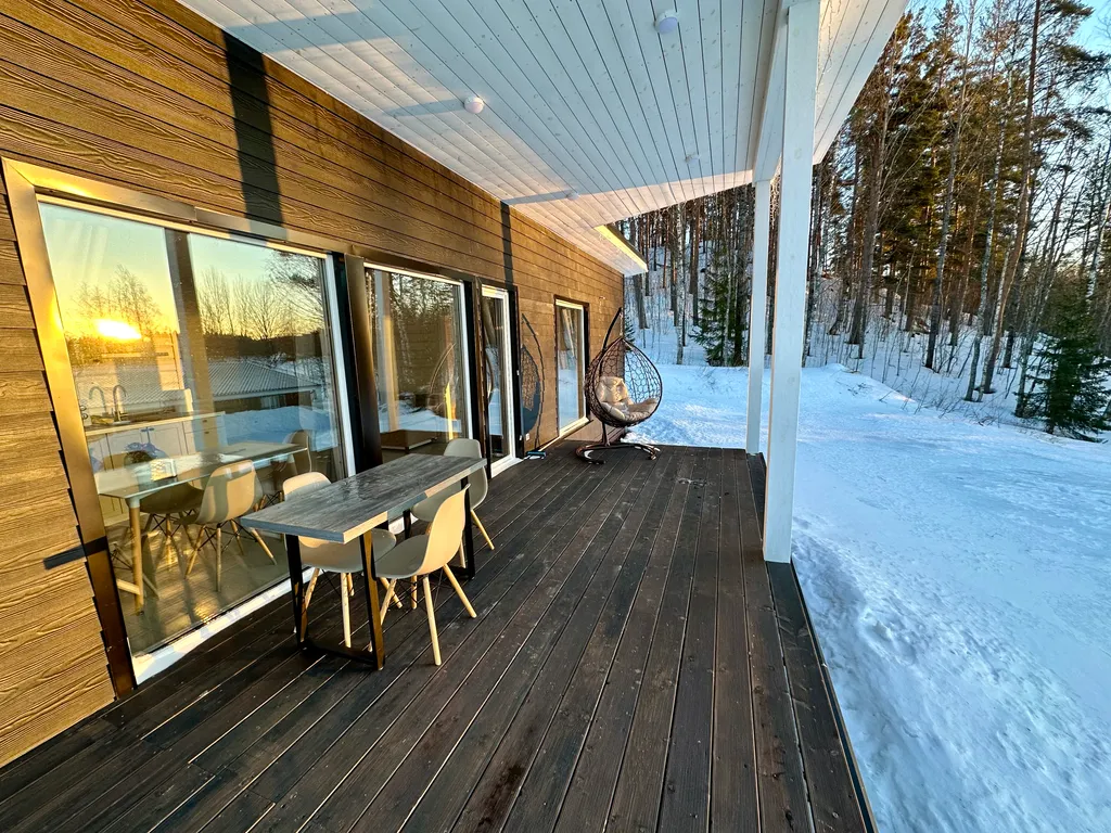 Дом # 3 в карелии с видом на Ладогу