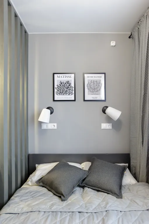 Минималистичная студия в ЖК Сколковский