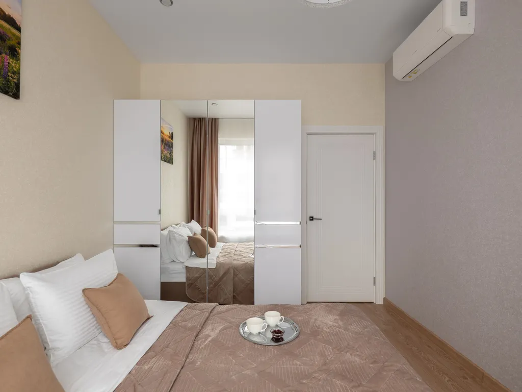 Квартира Новые дизайнерские апартаменты Tulip House с отдельной спальней — Москва