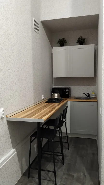 Двухуровневая студия в центре