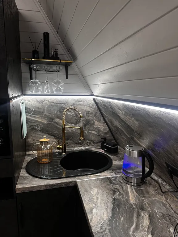 Дом 68m2 — чан, кухня, Wi-Fi