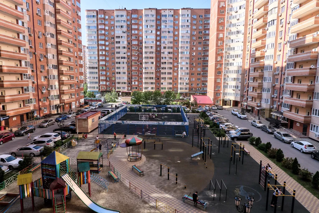 Квартира с видом на стадион