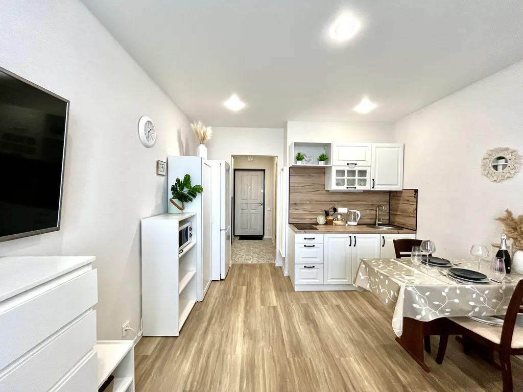 Квартира Квартира Новая студия с отличным ремонтом и видом на море — Анапа