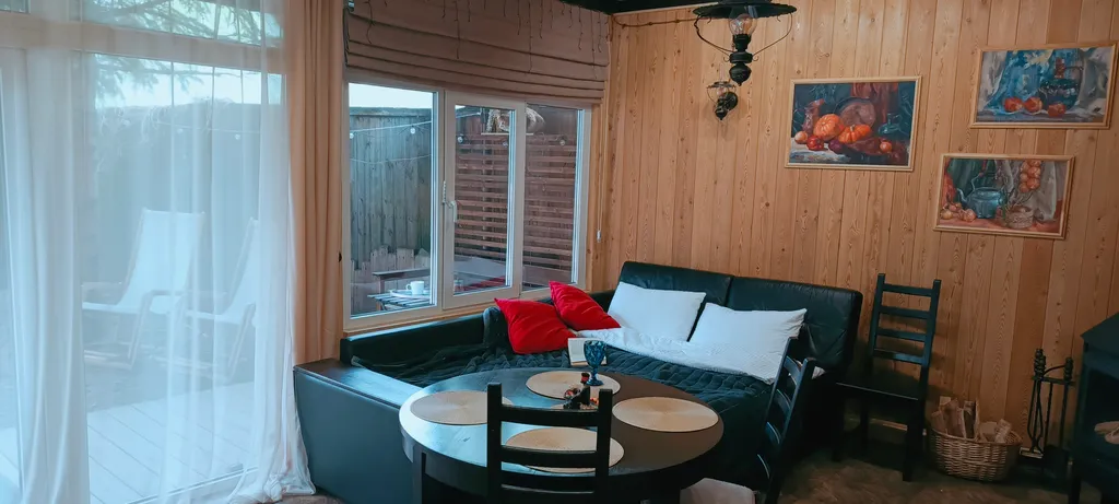 Дом Релакс'Ель с природным шармом рядом с Москвой и горячей джакузи