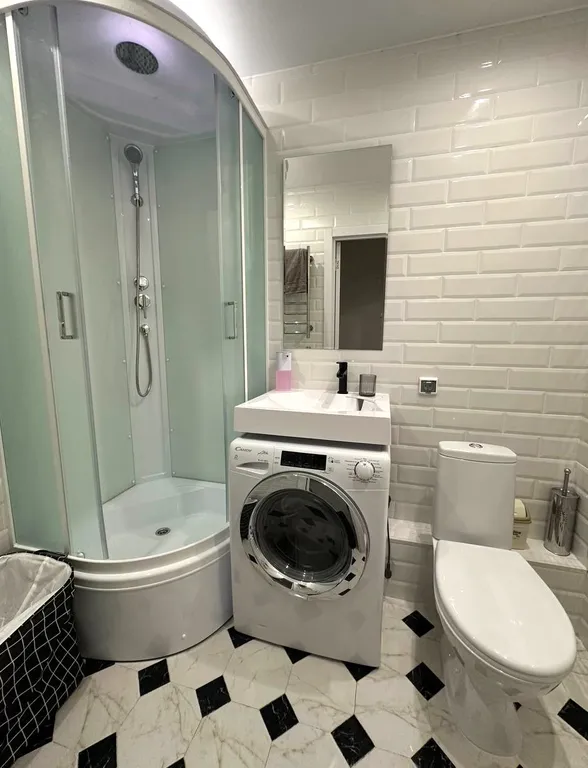 Уютная студия в новом доме у метро Девяткино.