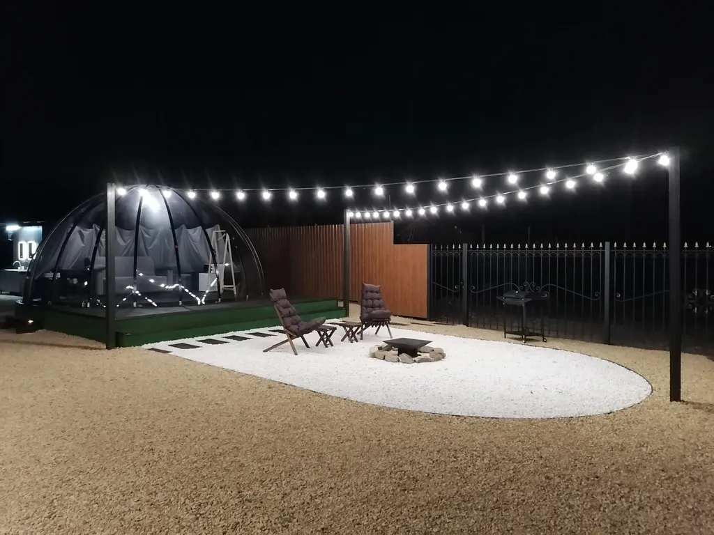 Глэмпинг Как на ладони