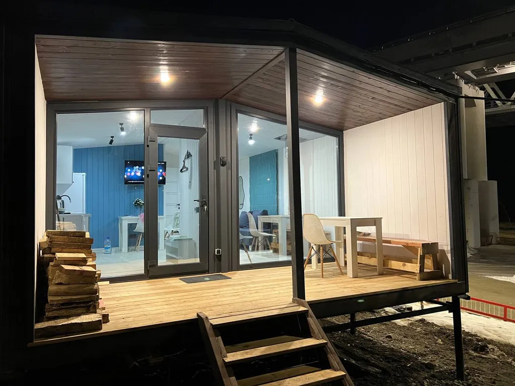 Домик у ручья Красная поляна