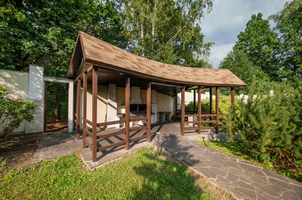 Коттедж с нотками стиля модерн