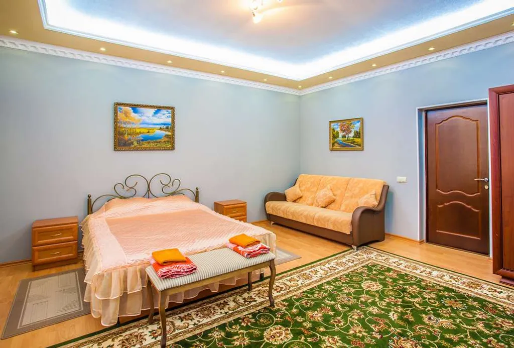 Апартаменты с двумя спальнями (в коттедже Тройка)