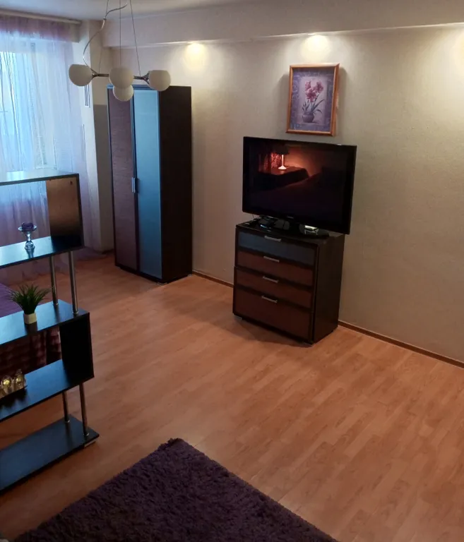 Студия в центре города, просторная с отдельной кухней и уютным балконом