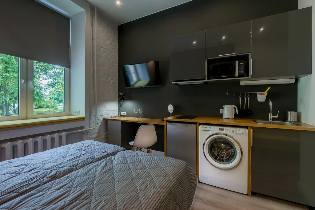 Квартира Квартира Студия рядом с университетом МЧС — Санкт-Петербург