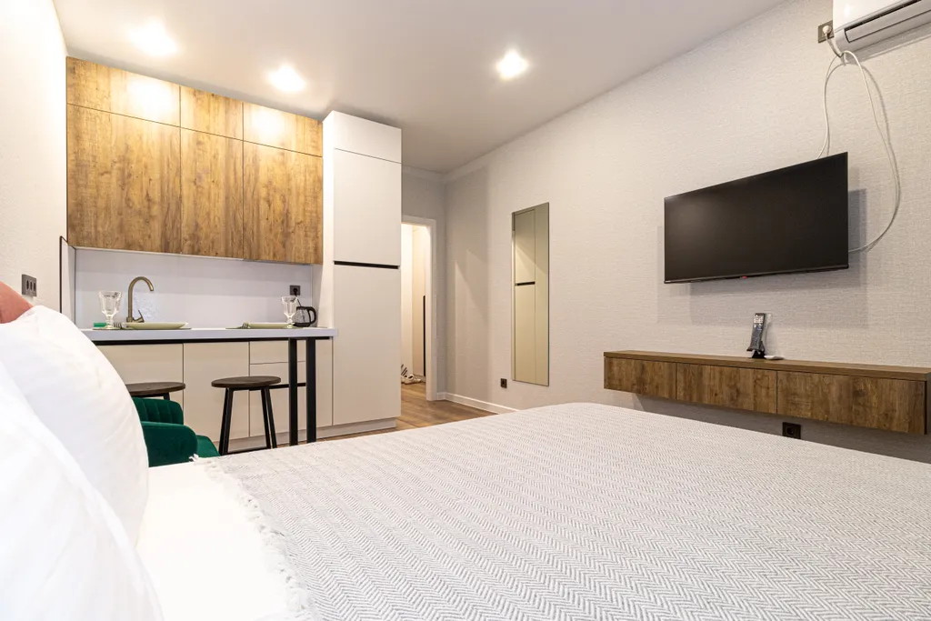 Квартира Квартира Уютная студия в ЖК Самолёт — Краснодар