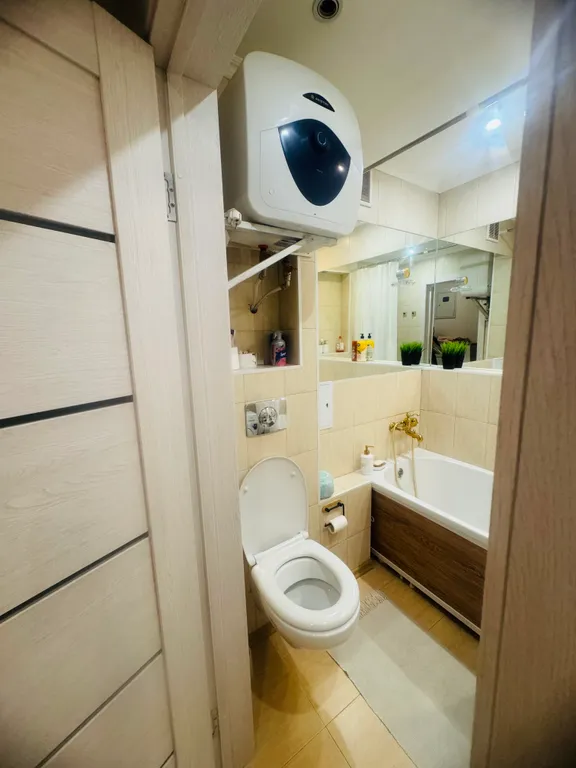 Уютная квартира в центре с кондиционером и бойлером