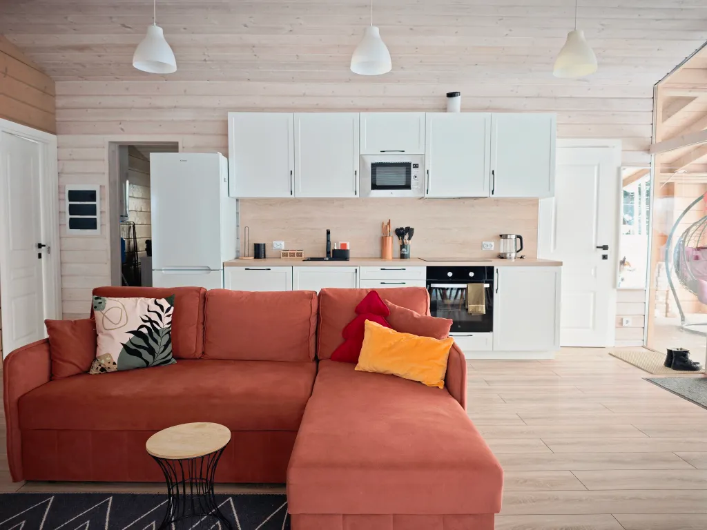 Дом у леса с камином