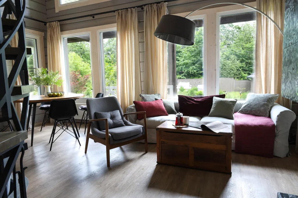 Загородный дом рядом с лесом и озером до 7 гостей - в часе езды от СПб