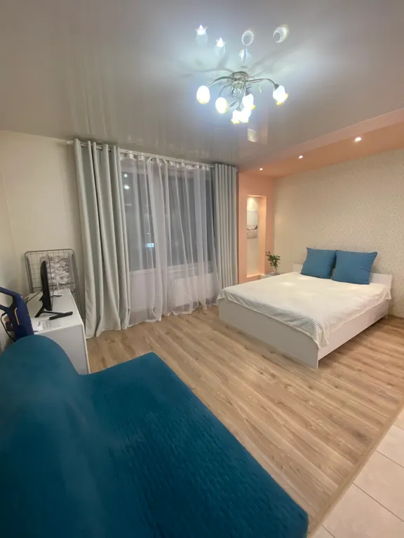 Квартира Квартира Уютная и светлая студия — Янино-1