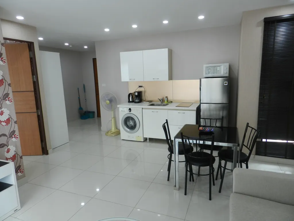 Апартамент с 1 спальней и гостиной в 70 метрах от пляжа Джомтьен