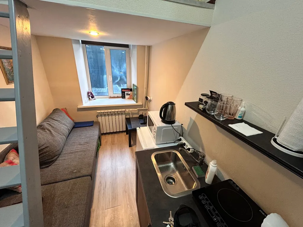 Квартира Квартира Mini студия на Обводном — Санкт-Петербург