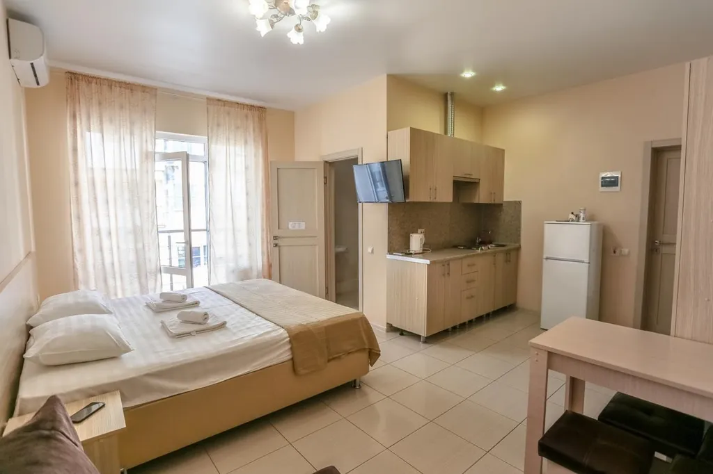 Квартира Семейные 4х местные апартаменты — Геленджик