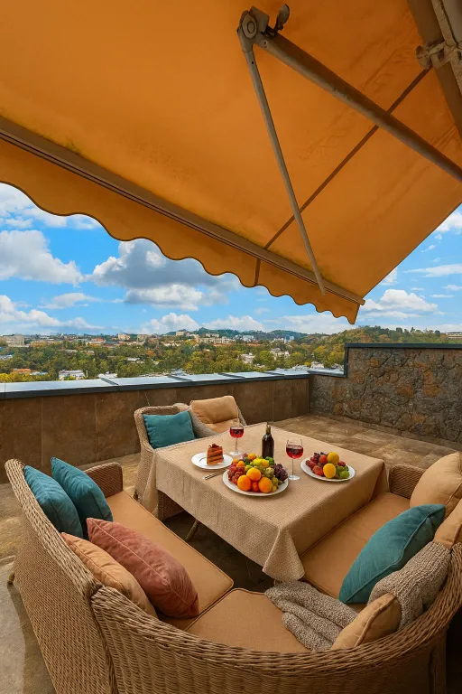 Видовая потрясающая обстановка квартиры от Juls Apart