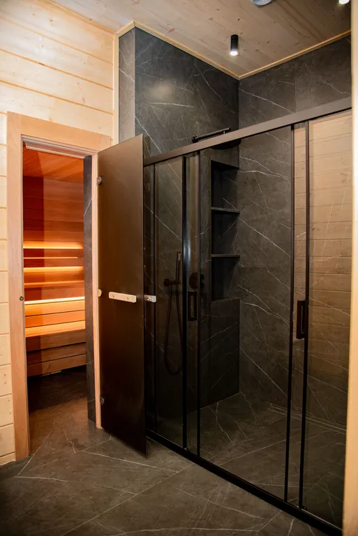 Шале Гнездо с бассейном и сауной