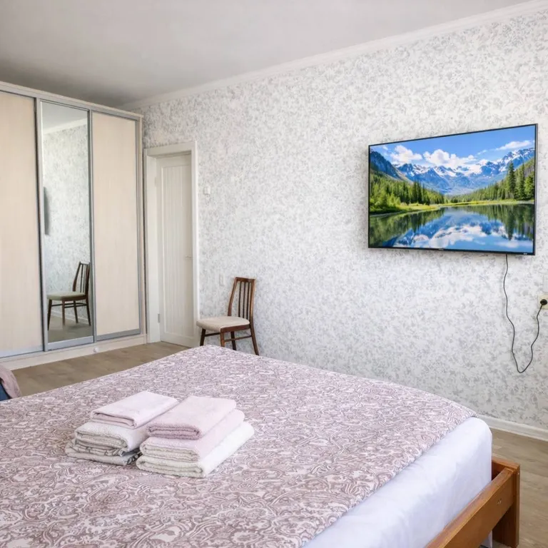 Светлая чистая квартира с хорошим видом