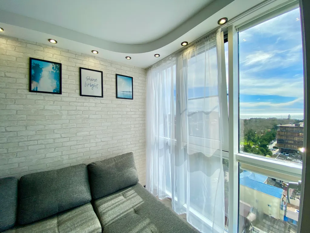 Квартира Квартира с видом на море в центре рядом набережная и сквер — Анапа