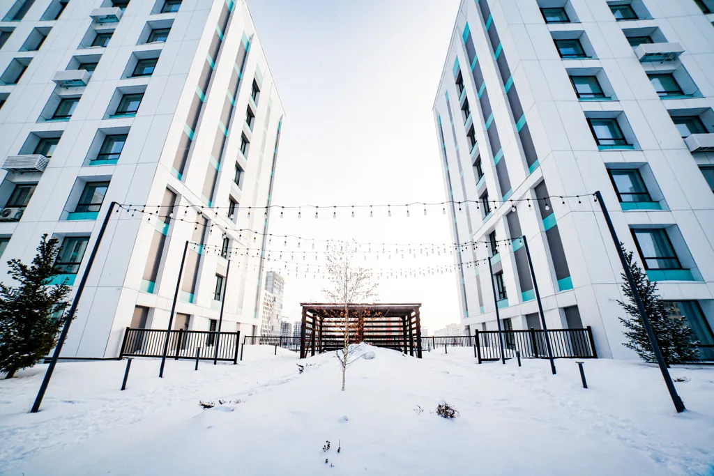 Рядом с Хан шатыр, зеленый квартал центр города Астана, ЖК Freedom