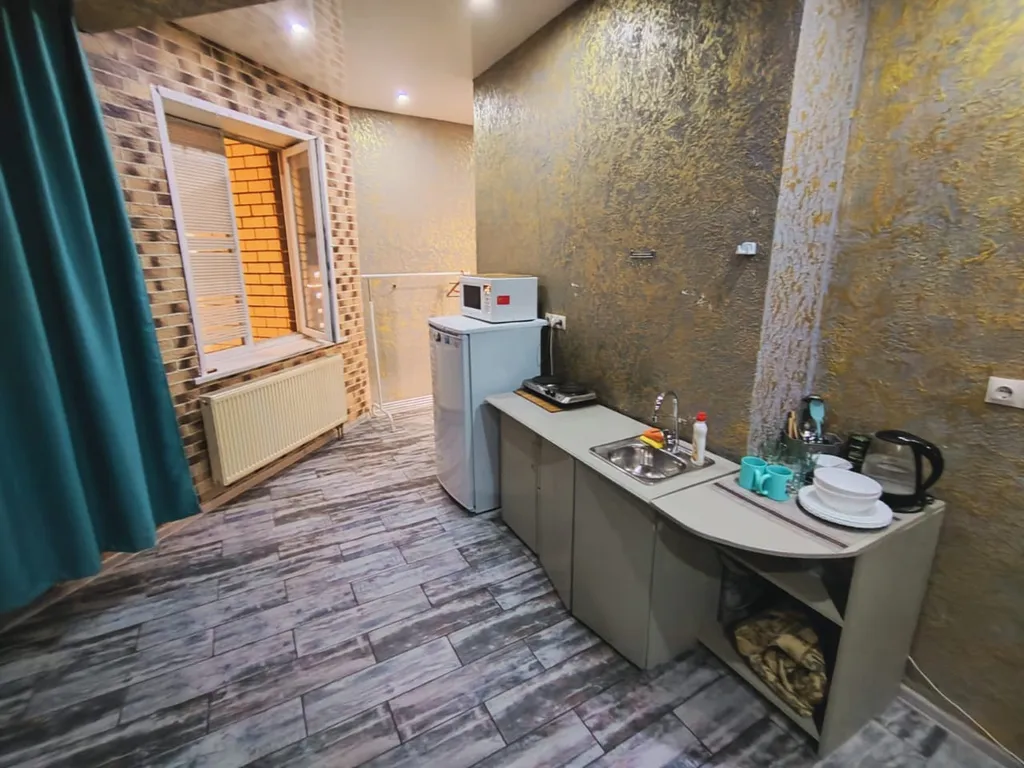 Квартира-студия в стиле лофт с панорамным видом