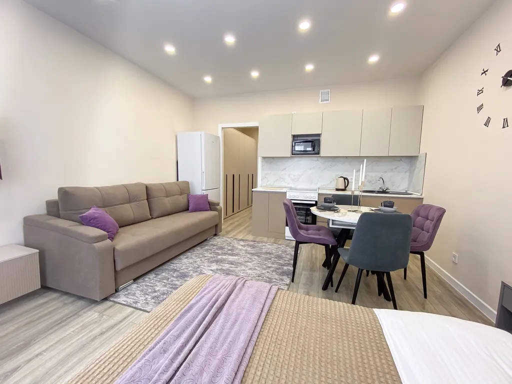 Студия в ЖК Аквамарин на берегу реки