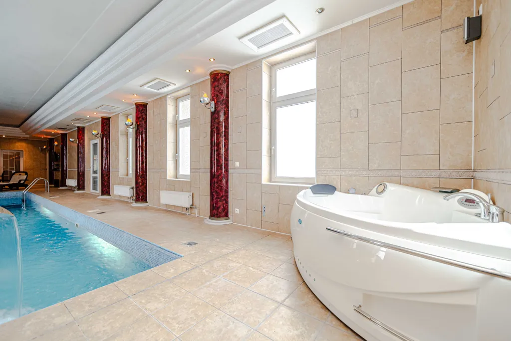 Коттедж Шикарный дом в Домодедово с бассейном и сауной — Юсупово