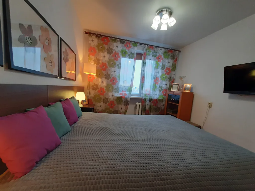 Большая квартира c красивым видом на город