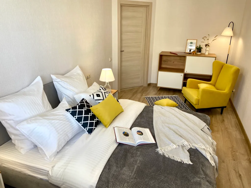 Уютная квартира с шикарным видом на Свиягу и даже Волгу