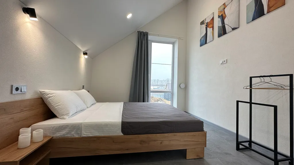 Барнхаус с бассейном и видом на реку