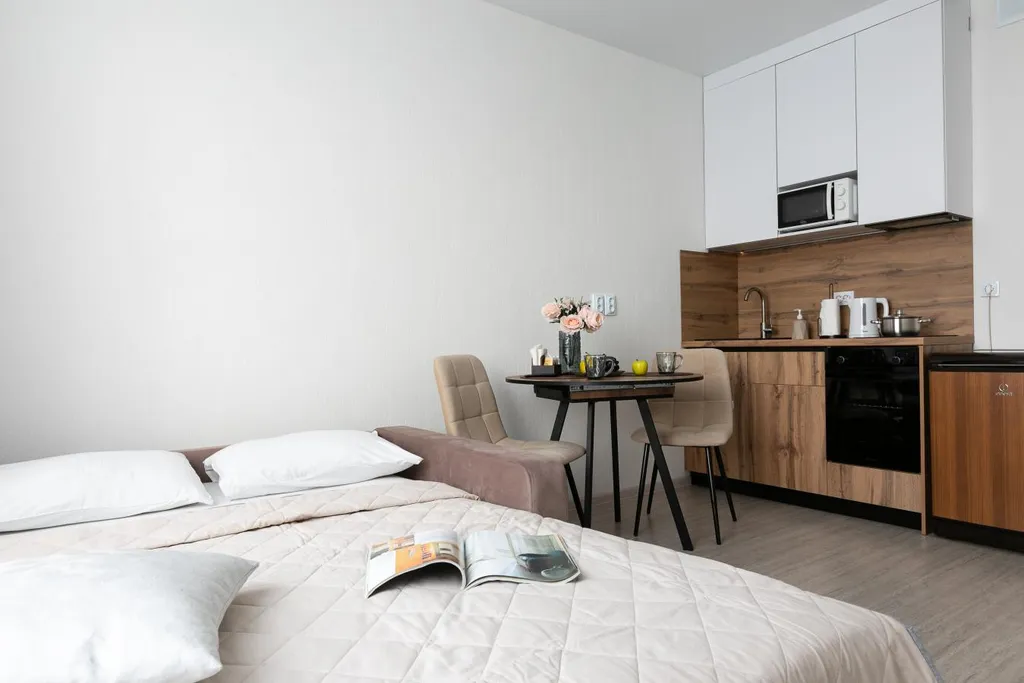 Квартира Квартира Студия на 27 этаже Автовокзал — Екатеринбург