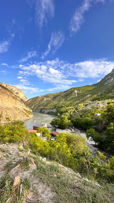 Двухместный номер в центре Сулакского каньона
