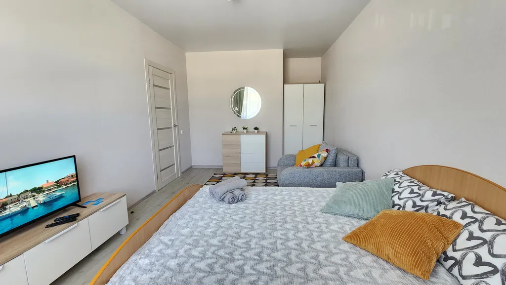 Уютная однушка с видом на горы