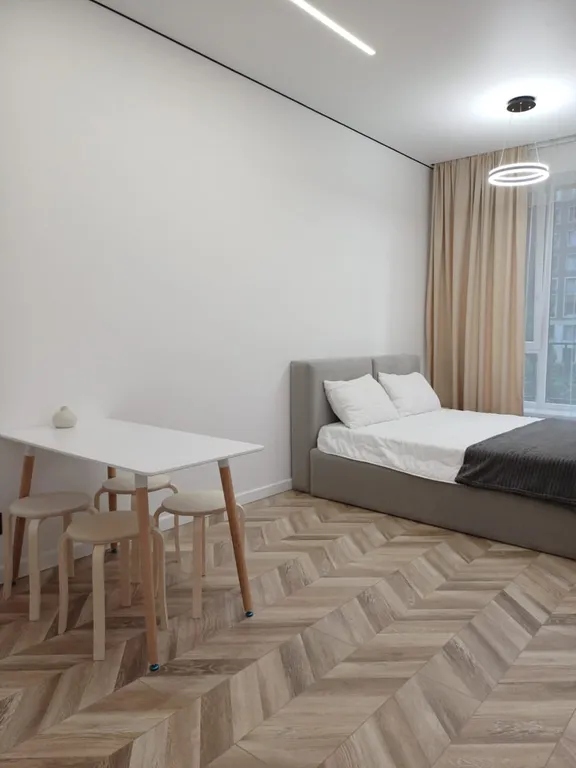 Квартира Уютная квартира студия в ЖК бизнес класса, вблизи ТРЦ Мега — Алматы