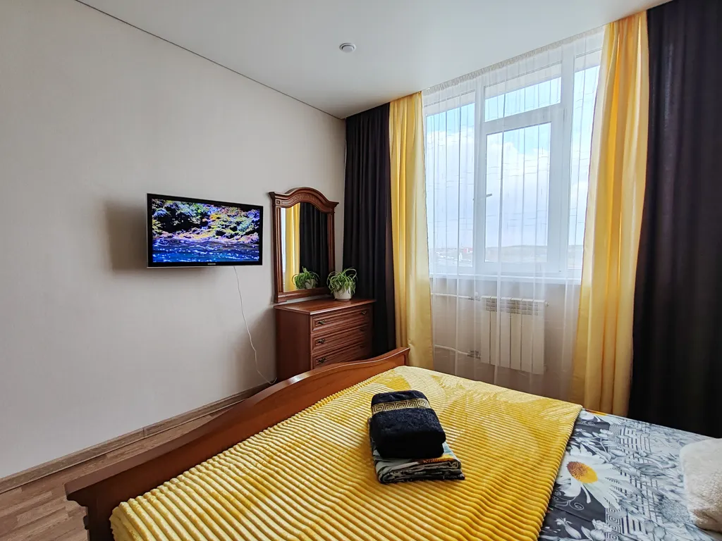 Евродвухкомнатная квартира на въезде в город возле тц кит