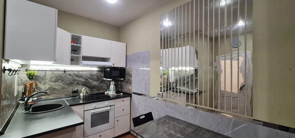 Уютная квартира с кондиционером и отдельной спальней