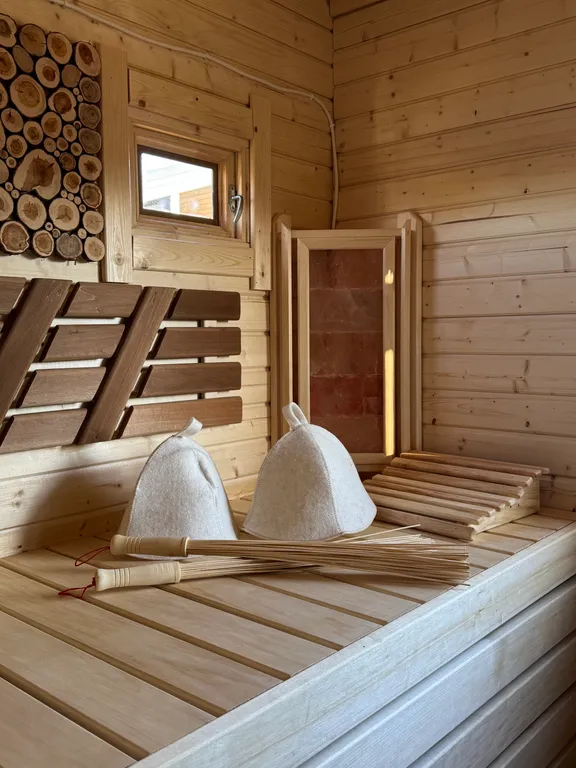 Уютный дом с чаном и баней