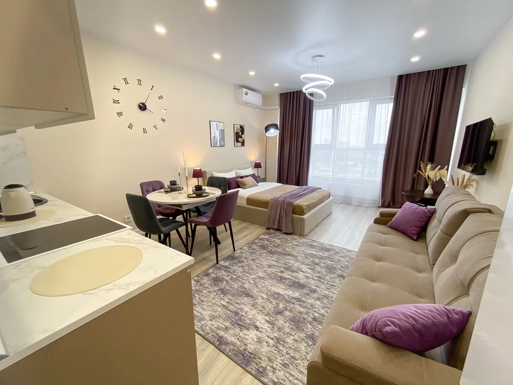 Студия в ЖК Аквамарин на берегу реки