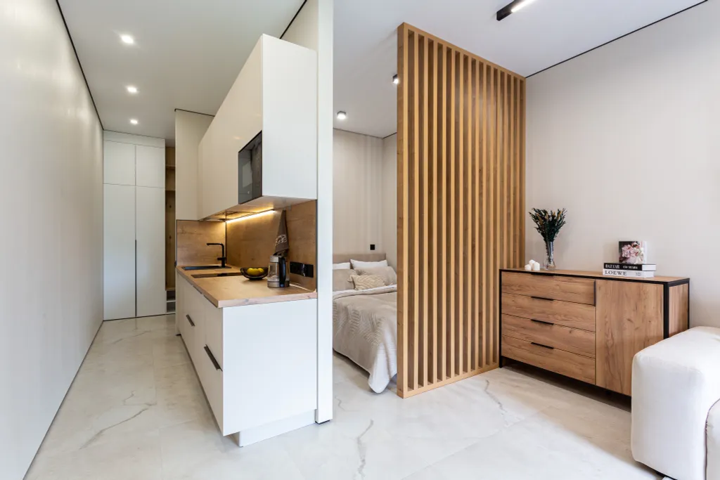 Стильная квартира с видом на горы