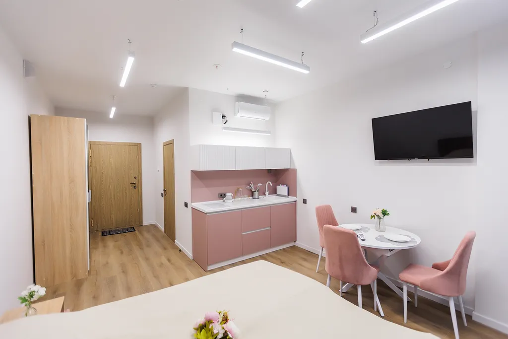 Квартира Нежный зефирный апартамент в KM Tower Plaza — аренда посуточно в Нижний Новгород