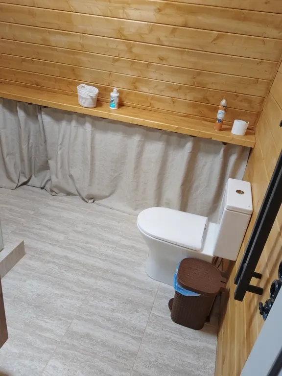 А-фрейм в лесу в часе езды от Москвы