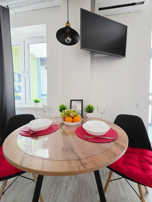 Уютная квартира в центре с шикарным видом на город