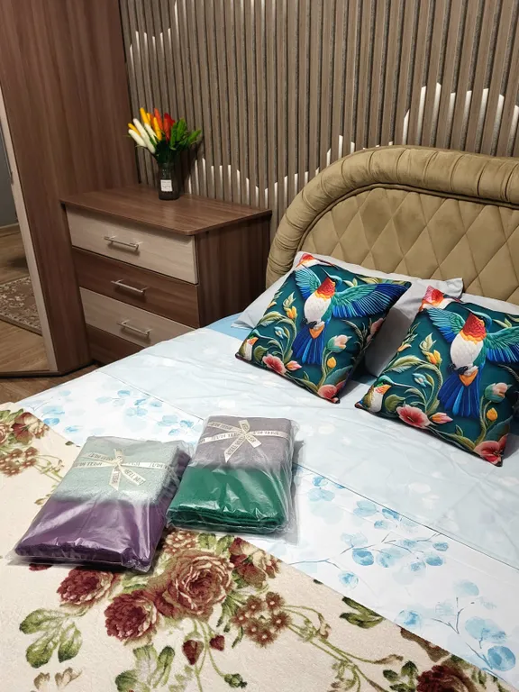 Уютная и теплая, 2 минуты пешком до набережной