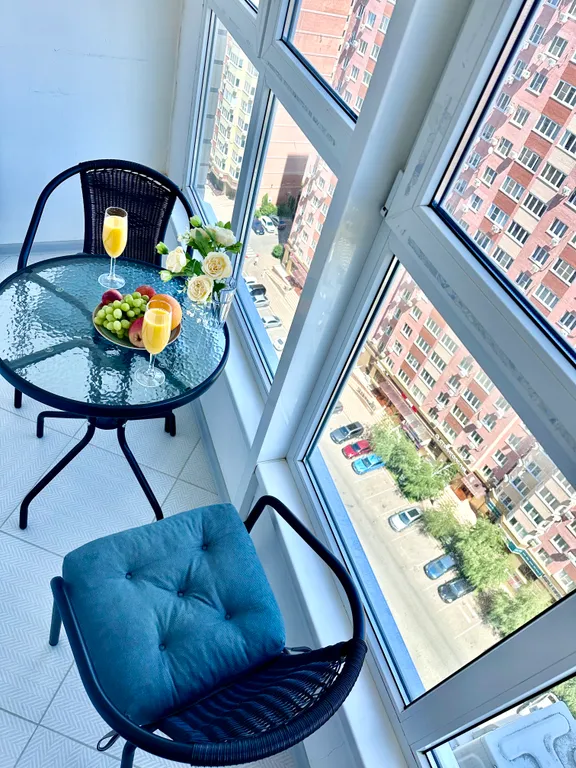 Квартира Квартира Студия с панорамным видом в районе парка Галицкого — Краснодар