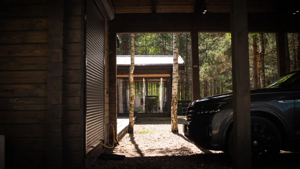 Уникальный домик с баней в лесу и тишине